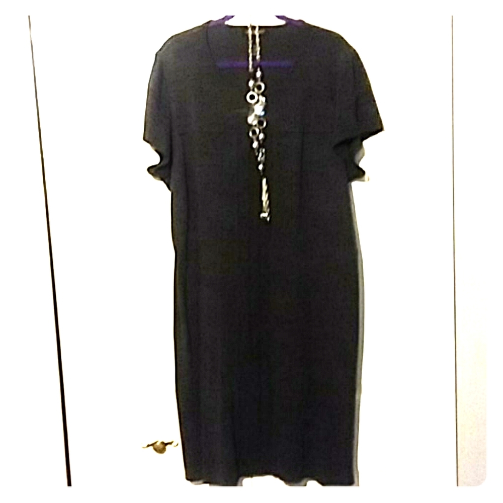 Lane Bryant Sweater Dress  Charcoal SZ 26/28
